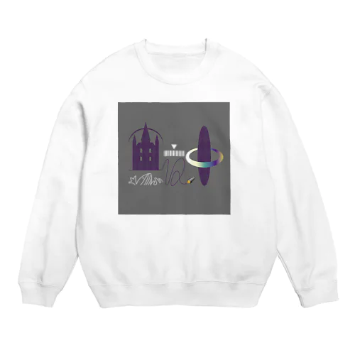 真夜中 Crew Neck Sweatshirt