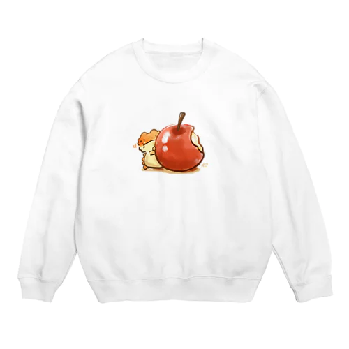フトアゴリンゴ Crew Neck Sweatshirt