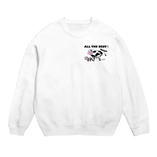 モゥ　強運ババラー５００ Crew Neck Sweatshirt