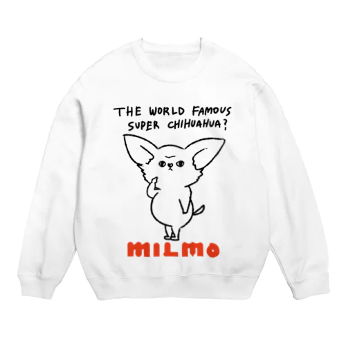 世界のミルモ Crew Neck Sweatshirt