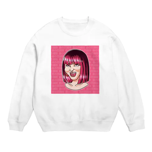 妻の爪楊枝 Crew Neck Sweatshirt