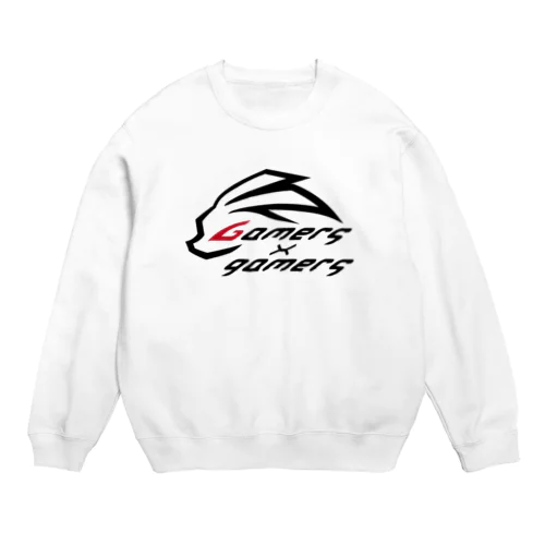 げまげまロゴ Crew Neck Sweatshirt