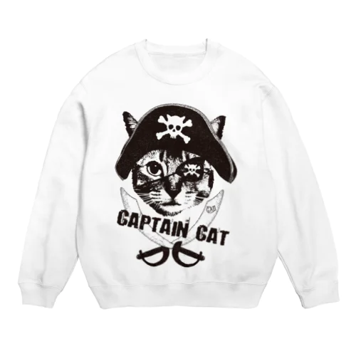 Nobigao 海賊猫 Crew Neck Sweatshirt