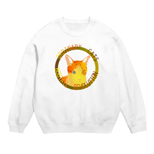 Ordinary Cats01h.t.(秋) Crew Neck Sweatshirt