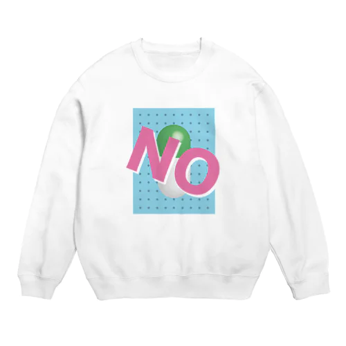 NO "D" Crew Neck Sweatshirt