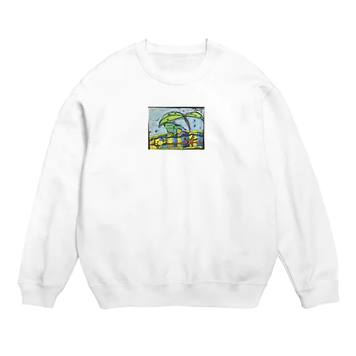 アレンのカエル Crew Neck Sweatshirt