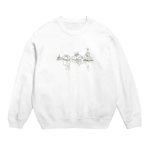 3kai meltdown  Crew Neck Sweatshirt