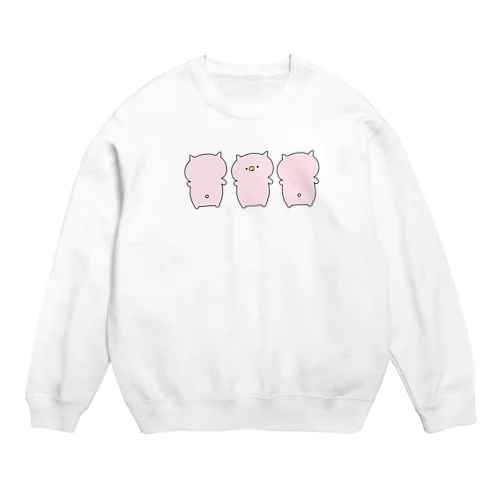 やわらかきめらちゃん Crew Neck Sweatshirt