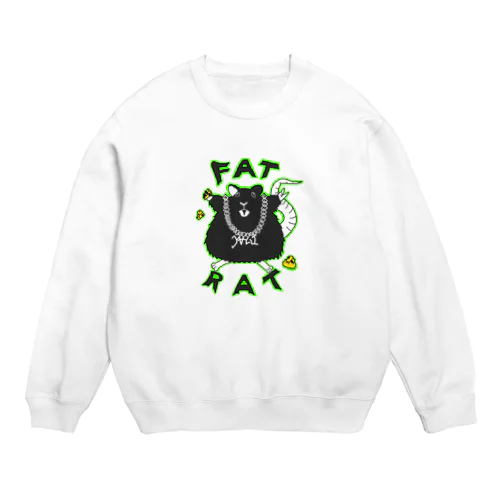 FAT RAT グリーン スウェット