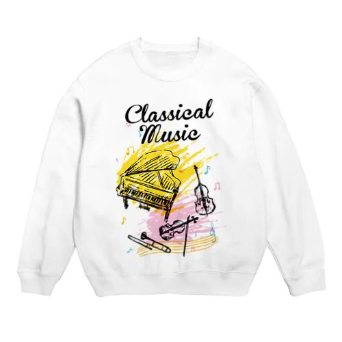 Classical Music-クラシックミュージック- Crew Neck Sweatshirt