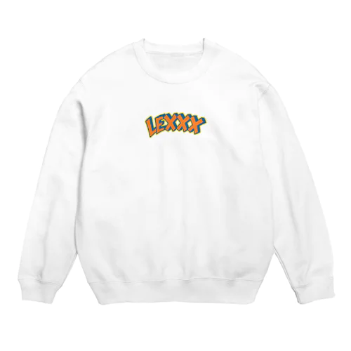 オレンジ Crew Neck Sweatshirt