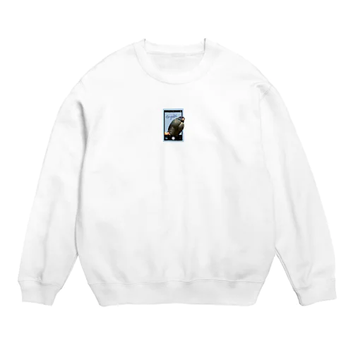 ムキムキ☆サザナミインコ Crew Neck Sweatshirt