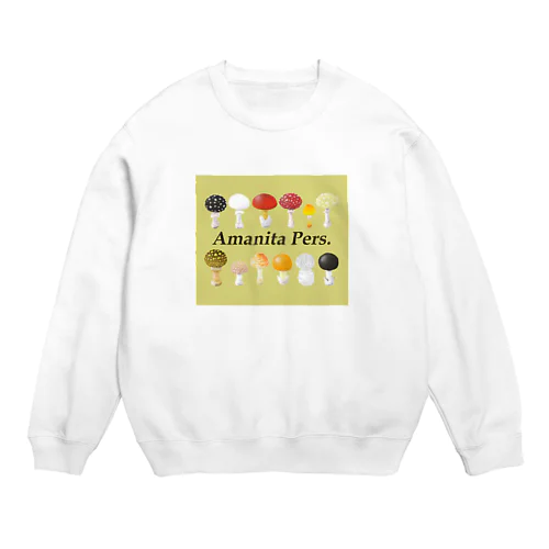 テングタケ属（12種類）　Tシャツ・パーカー類 Crew Neck Sweatshirt