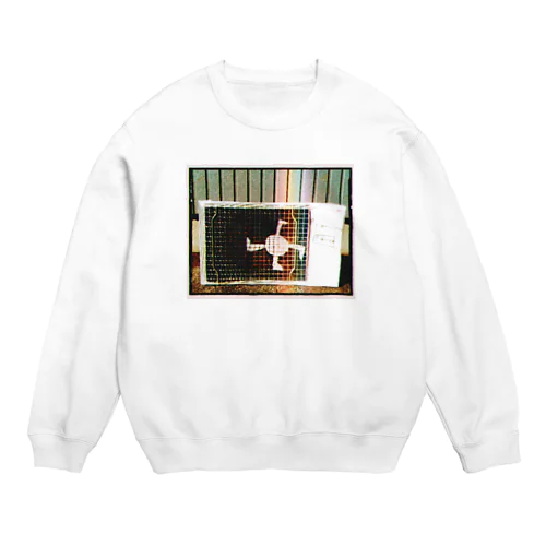 手作り室外機君 Crew Neck Sweatshirt