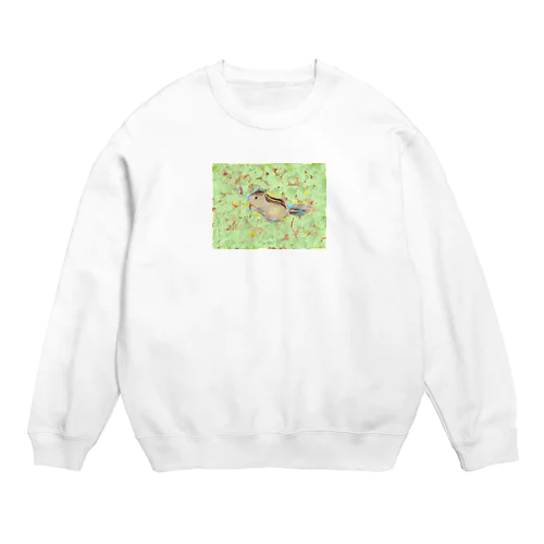 リスちゃん Crew Neck Sweatshirt