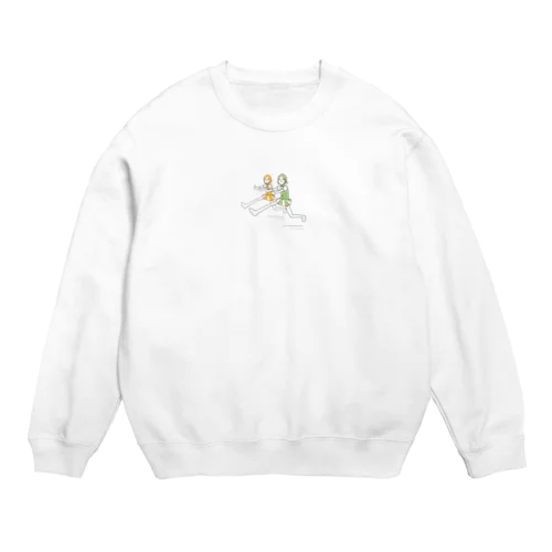 ゥチら！ Crew Neck Sweatshirt