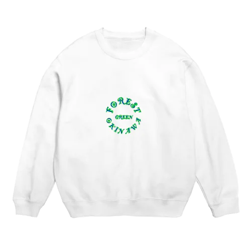 FORESTGREEN【suzuriOriginal】 Crew Neck Sweatshirt