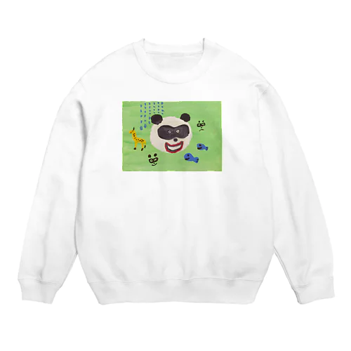 パンダなるもの【OL聖徳太子】 Crew Neck Sweatshirt