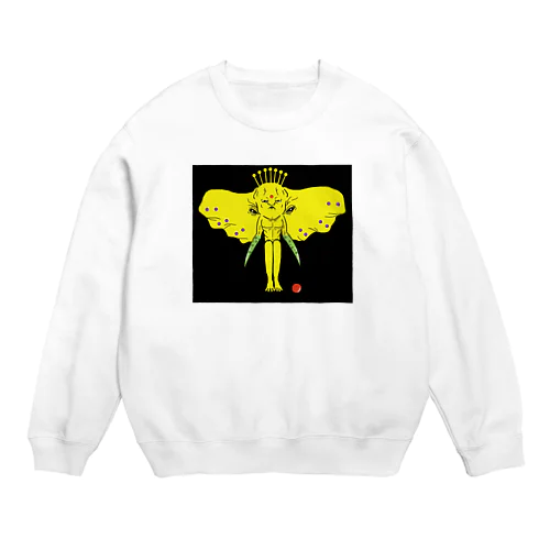 離れてみたら象 Crew Neck Sweatshirt