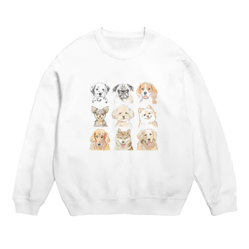 わんちゃんズ Crew Neck Sweatshirt