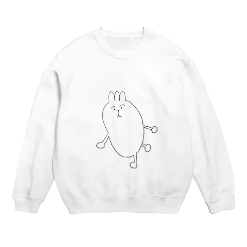 爆盛すたみな豚丼ちゃん・散歩 Crew Neck Sweatshirt