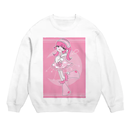 ユメみるオトメちゃん Crew Neck Sweatshirt