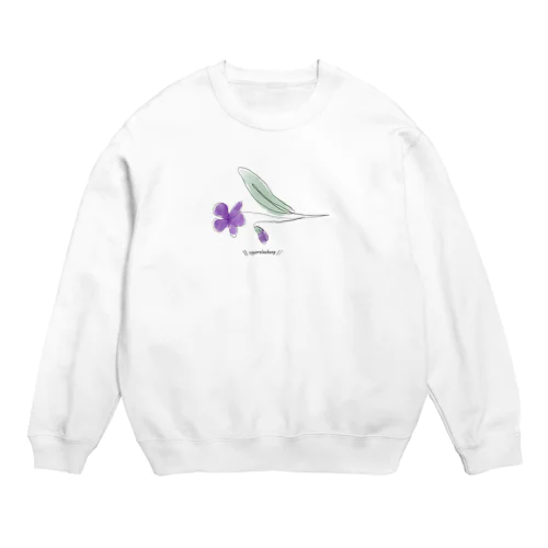 すみれいちりん Crew Neck Sweatshirt