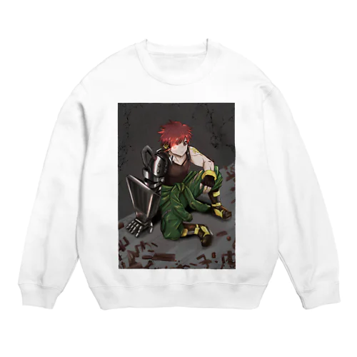 それは機械生命体 Crew Neck Sweatshirt