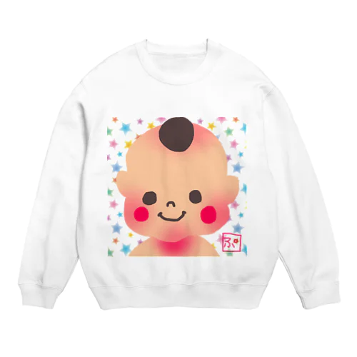 ぷんちゃんしゅたー! Crew Neck Sweatshirt