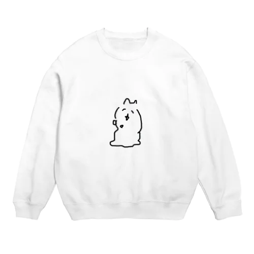 かわちいハム Crew Neck Sweatshirt