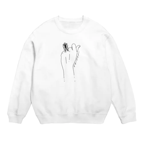 イカリング-指輪 Crew Neck Sweatshirt