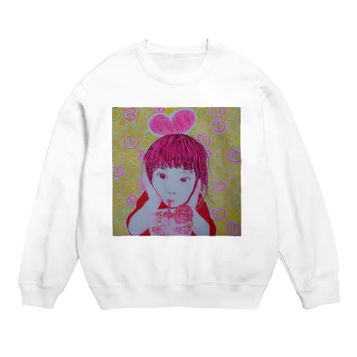 キリッと冷えた。温かい♥オンザロックはいかが？ Crew Neck Sweatshirt