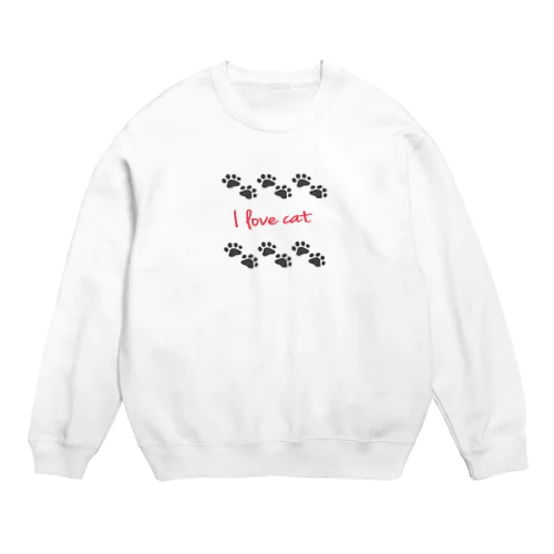 猫 Crew Neck Sweatshirt