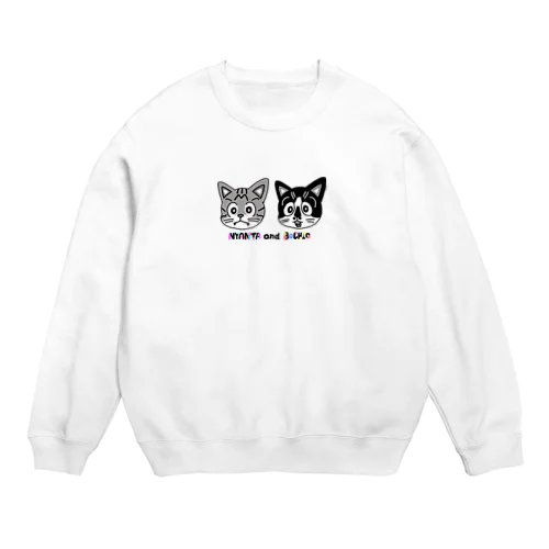 NYANTAandBOCHIO Crew Neck Sweatshirt