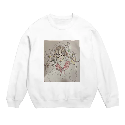 オルチャン Crew Neck Sweatshirt