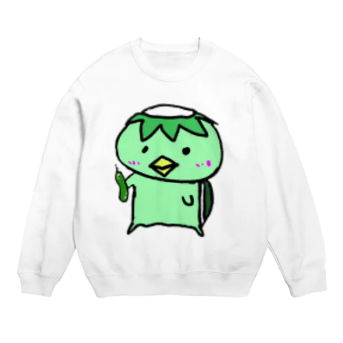 かっぱまる Crew Neck Sweatshirt