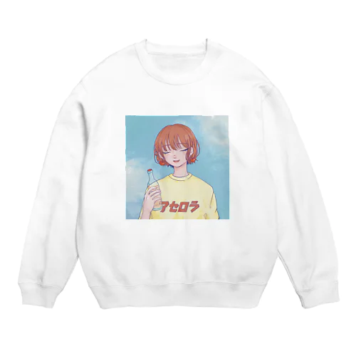 アセロラガール Crew Neck Sweatshirt