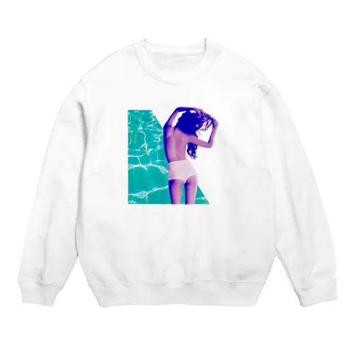 water Crew Neck Sweatshirt