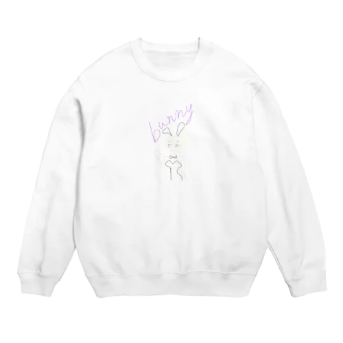 bunny bunny Crew Neck Sweatshirt