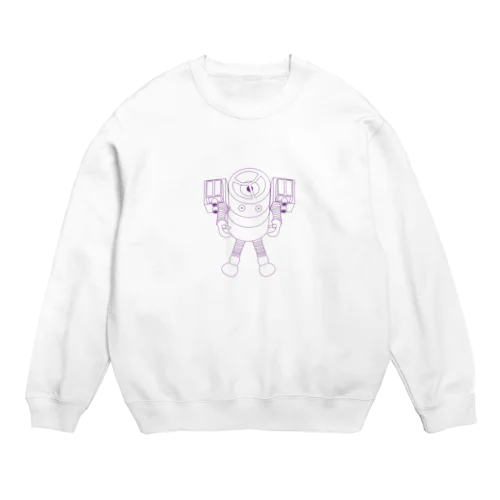 ハイブリッドくん Crew Neck Sweatshirt