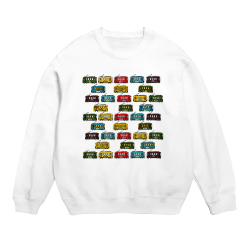 電車 Crew Neck Sweatshirt