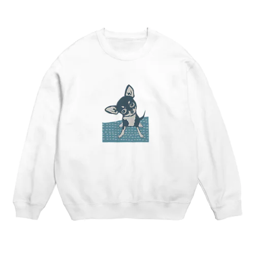 チワワ Crew Neck Sweatshirt