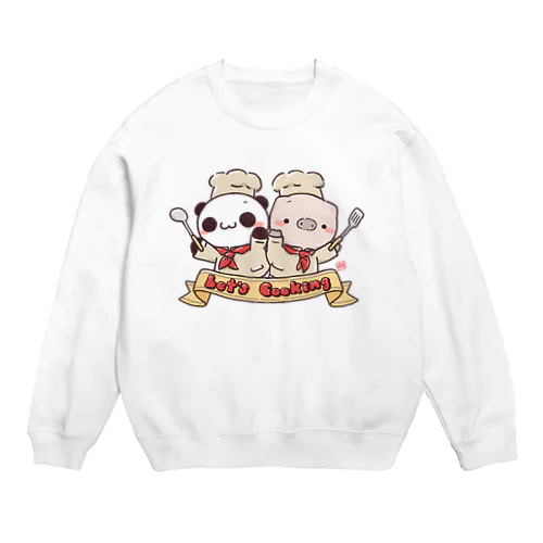 れっつくっきん♪ Crew Neck Sweatshirt