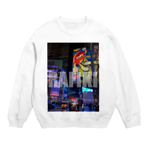 アメリカ　NYC m&ms 付近の景色📸 Crew Neck Sweatshirt