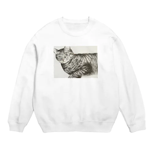 キジトラ Crew Neck Sweatshirt