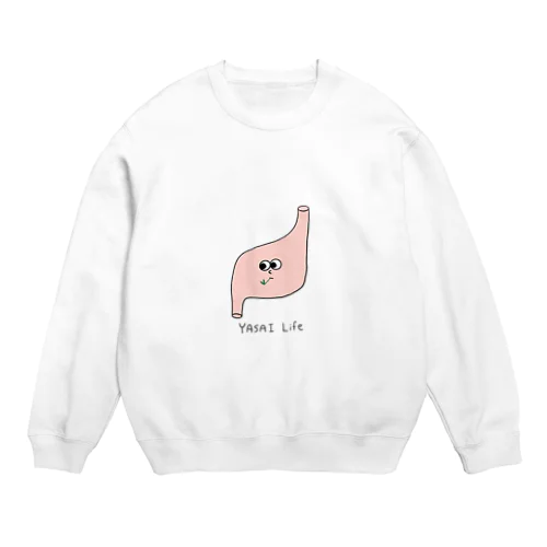 菜食の胃 Crew Neck Sweatshirt