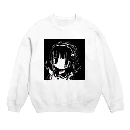 チめいどさんの遺影 Crew Neck Sweatshirt