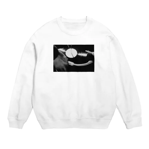 Record Crew Neck Sweatshirt