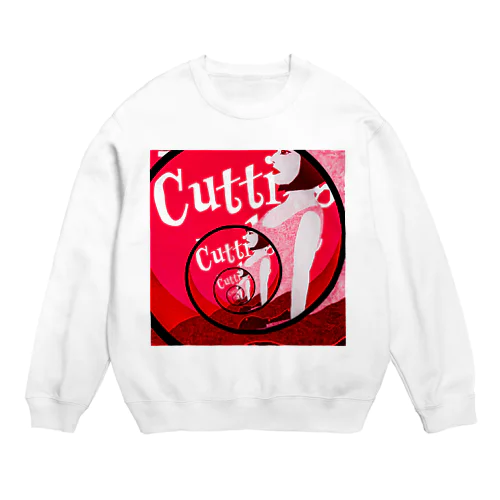 CUTTING EDGE RED Crew Neck Sweatshirt