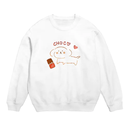  チャコとチョコ🍫 Crew Neck Sweatshirt